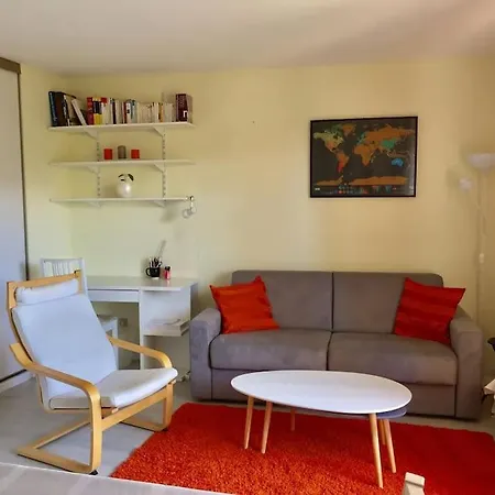 Grand Studio Traversant Proche Aeroport Geneve *